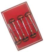 Lino Set - Six tools with graver handles