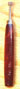 E C Lyons curved shaft #9 dot 1/4dx3/16w 45 gauge Roulette. L33